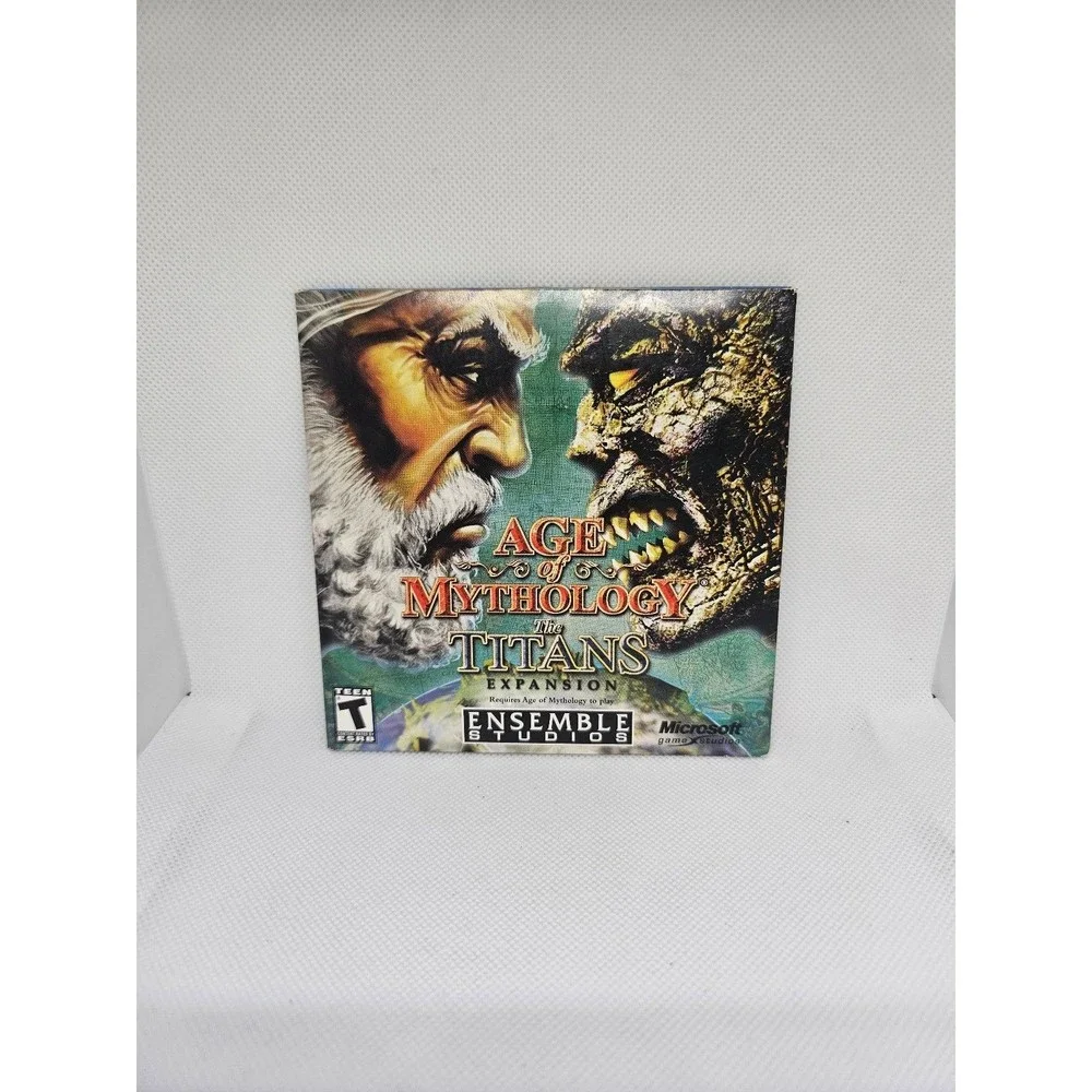 Age of Mythology The Titans Expansion (Microsoft, PC Game, 2003) with Key